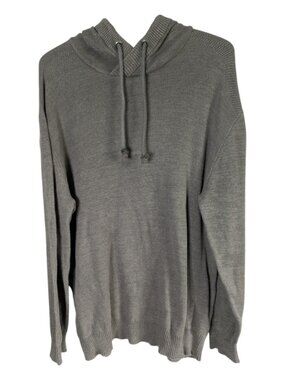 Engelbert Strauss Gray/Brown Knit Hooded Sweater Size XL